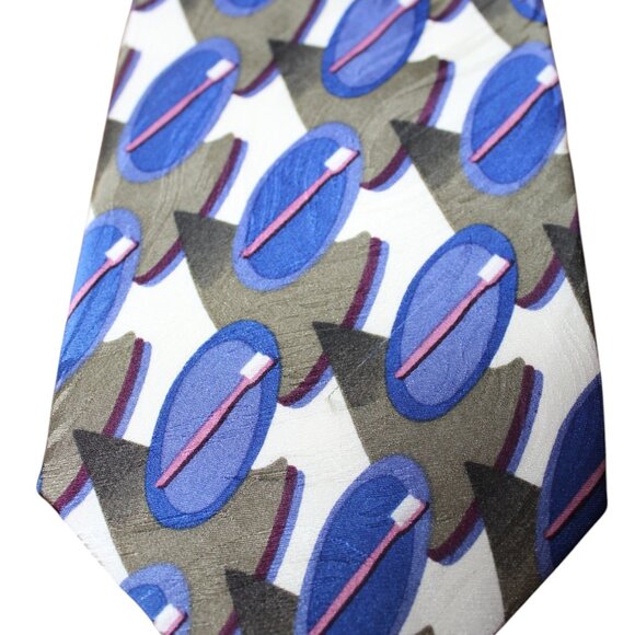 HENRY SCHEIN Dentist Dental Toothbrush Tooth Tie 100% Silk Necktie FUN GIFT - Picture 4 of 7
